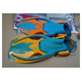 Cressi Blulove Kids Snorkel Set - Fin Size S/M