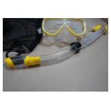 Cressi Adult Rondine Palau Fin Snorkel Set - Fin Size L/XL