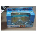 Speedo Fitness Fins and Cressi Kids Mask - Fin Size 9-11