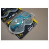 *2* Cressi Adult Masks - Flash Lady & Galileo