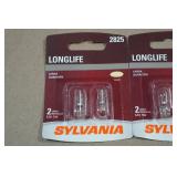 4 Sets of Sylvania Longlife Lamps - 2825