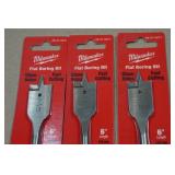 *3* Milwaukee Flat Boring Bit - 7/8"