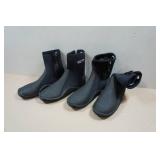 3 Pairs Cressi Isla 2.5mm Neoprene Dive Boots - Size 6/7