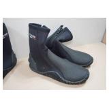 3 Pairs Cressi Isla 2.5mm Neoprene Dive Boots - Size 6/7