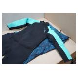 Full Body Wetsuit Size 8 & Rash Guard Pants Men
