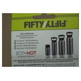 *3* Fifty Fifty Wide Mouth Flip-Top Lid for Tumblers