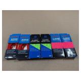 6 Sets of Pro Guard Classic Hockey Laces - 72" 96" & 120"