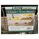 Choice 176CHAFTDCH Full Size Chafer Wire Stand 24-Pack