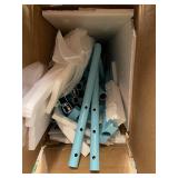 Round Trampoline Kit - Blue & Yellow Safety Rim, 1 PC