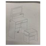 TV Stand with Drawer & Display Shelf - Entertainment Console