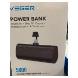 Trol - VEGER VO556P 5000mAh Power Bank - 20W PD Output Portable Charger (Lot of 2)