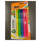 Crayola Ultra-Clean Washable Markers 10-Count (2-Pack) & BIC Brite Liner Highlighters 5-Pack