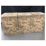 Lyeec Ceramic Vintage Vase with Handle (Lot of 3)