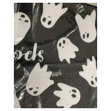 Spooks Ghost Print TeaTowels- Black (Lot of 6)
