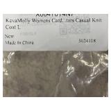 KcvaMolly Womens Stars Casual Knit Coat - Size L