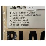 Best Home Fashion Blackout Curtain Panel 100 W x 84 L - 1 Panel