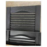 Mid America Louver 002 Black Panels - 14-1/2 x 60 - P/N M00011460002