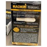 Lot of 4 Trojan Magnum Ecstasy Large Size Condoms 10ct Each