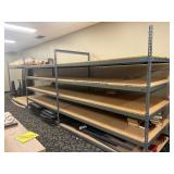 Industrial Steel Warehouse Shelving Rack - Storage Unit #1 - CONTENTS NOT INCLUDED