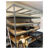 Industrial Steel Warehouse Shelving Rack - Storage Unit #8 - CONTENTS NOT INCLUDED - Single Unit with 5 Tiers