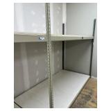 Industrial Steel Warehouse Shelving Rack - Storage Unit #9 - CONTENTS NOT INCLUDED - Triple Unit with 2 Tiers