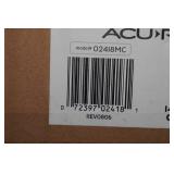 14" Faux-Slate Indoor/Outdoor Wall Clock with Thermometer