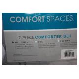Comfort Space 7-Piece Comforter Set - Full/Queen