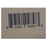 31.5" Round Bar Height Folding Table - White