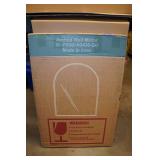 Gold Arched Wall Mirror - 24"x36"