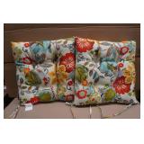Set of Two Indoor/Outdoor Chair Cushions