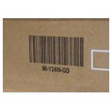 24" Gold Circle Mirror