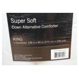 London Fog Super Soft Down Alternative Comforter - King