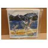 Framed Wall Art - 12"x12"