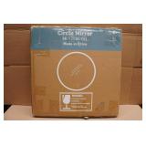 20" Gold Circle Mirror