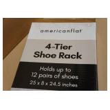 Americanflat 4-Tier Show Rack