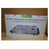 Nutrichef Sectional Food Warming Tray/Hot Plate