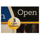 Winco LED Display Sign "Open"