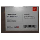 50QT Underbed Storage Box