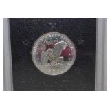 1971 Eisenhower Proof Silver Dollar Coin - 40% Silver