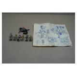 Vintage Painted Lead Toy Soldiers