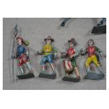 Vintage Painted Lead Toy Soldiers
