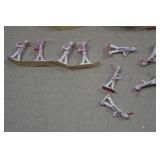 Vintage Painted Lead Toy Soldiers