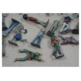 Vintage Painted Lead Toy Soldiers