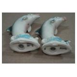 Vintage Salt & Pepper Shaker Set - Dolphins