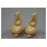 Vintage Salt & Pepper Shaker Set - Rabbits
