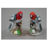 Vintage Salt & Pepper Shaker Set - Birds