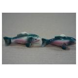 Vintage Salt & Pepper Shaker Set - Fish