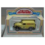 *2* Metal Schwanns Delivery Vans