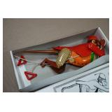 Vintage Look Tin Litho Climbing Monkey