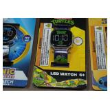 *3* LED Watches - Sonic, TMNT, Lilo & Stitch